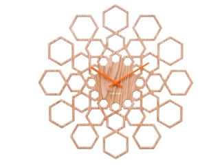 Nástěnné hodiny Sunshine Hexagon 48 cm Karlsson *