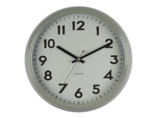 Nástěnné kulaté hodiny Badge 38 cm Karlsson *