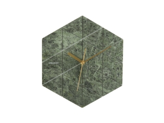 Nástěnné hodiny Marble Hexagon 28,5 cm Karlsson *