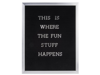 Závěsná tabule 40 x 50 cm L Present Time