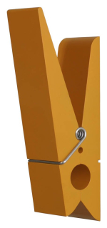 Věšák na kabáty PINCE ALORS ! oranžový SWAB Design