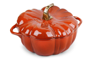Hrnec s poklicí ve tvaru dýně 3,45L litinový STAUB