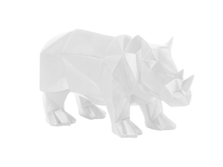 Soška nosorožec Rhino 29,5 cm Origami Present Time