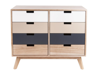 Komoda 8 zásuvek Snap Leitmotiv