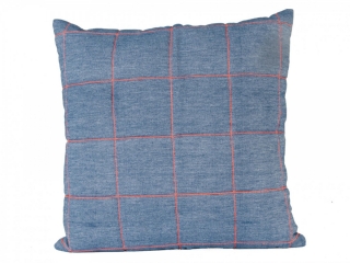 Polštář čtvercový 45 cm Padded Grid Jeans Present Time *