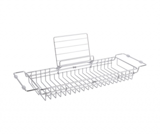 Koupelnový držák na vanu železný chrom Present Time