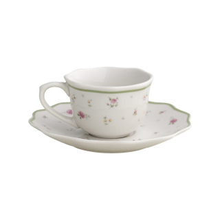 Sada 2 šálků s podšálky na kávu/ presso 90ml Nonna Rosa BRANDANI