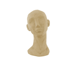 Socha hlavy s krkem Face art L 28,4 cm Present Time