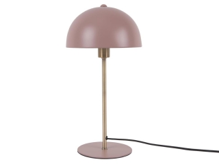 Stolní lampa Bonnet kovová vybledlá růžová Leitmotiv