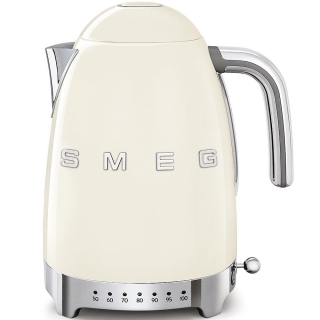 Rychlovarná konvice Smeg 50´s Retro Style s regulací teploty, krémová