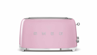 Toustovač / topinkovač P2x2 Smeg 50's Retro Style. růžový 1500W