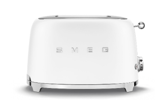 Toustovač / topinkovač P2 Smeg 50's Retro Style. bílý mat 950W
