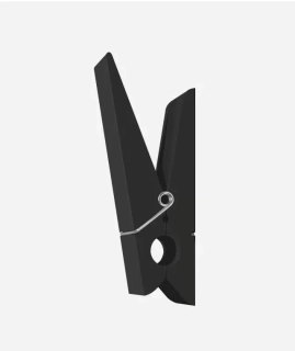 Věšák na kabáty PINCE ALORS ! černý SWAB Design