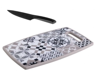 Prkénko s nožem Alhambra 37 x 23 cm BRANDANI