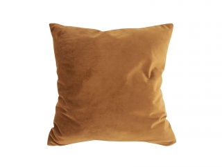 Polštář čtvercový sametový 40 cm Cushion Tender hnědý Present Time