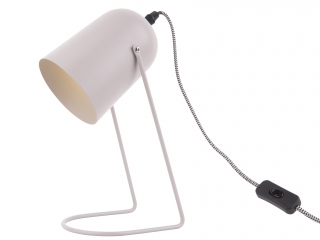 Stolní lampa Enchant ocel matná teplá šedá Leitmotiv