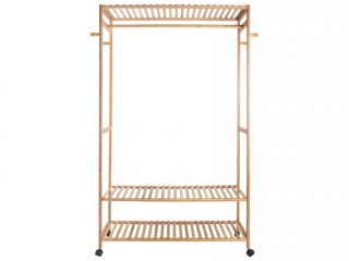 Věšák na oděvy bambus Leitmotiv