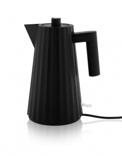 Rychlovarná konvice Plissé 1,7l černá Alessi