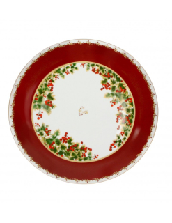 Talíř/tác na cukroví porcelánový 30,5cm LE BACCHE BRANDANI