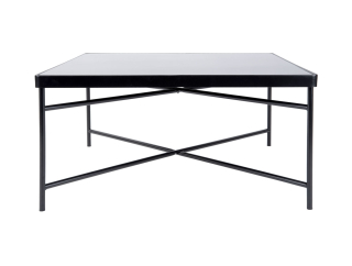 Konferenční skleněný stolek Smooth Square L 80x80cm Leitmotiv