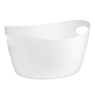 BOTTICHELLI M džber 4,5 l džber na prádlo, hračky, na osázení kytek.. bílý Organic KOZIOL