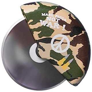 Vojenský kráječ na pizzu NOT WAR Fisura