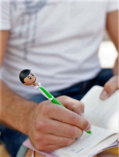 Propiska kluk zelený černovlasý BOY VIGAR