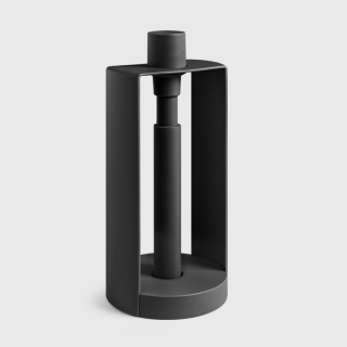 Stojan na papírové utěrky s brzdou STOP černý Blim+