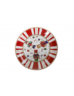 Porcelánový servírovací talíř 30 cm Lo Schiaccianoci I. BRANDANI