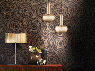 Lustr Clava Brushed Brassr , Ø 21 cm VITA Copenhagen