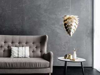 Lustr Conia Brushed Ø 40 cm VITA Copenhagen