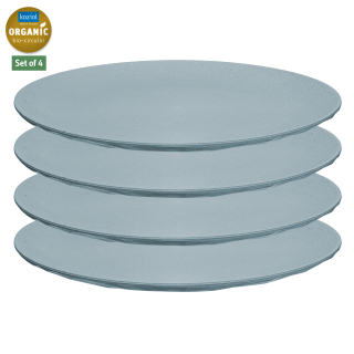 Sada 4 plochých talířů CLUB PLATE L ORGANIC KOZIOL