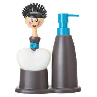 Kuchyňská sada dávkovač na umývání nádobí panenka DOLLS VIGAR