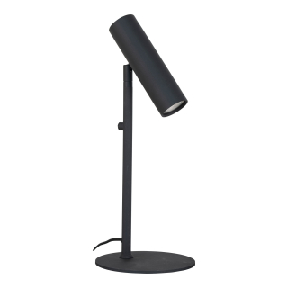 House Nordic Lampa, černá, látková šňůra 200 cm